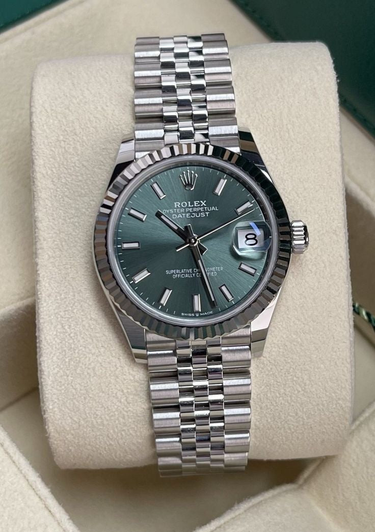 Rolex Datejust 31 green dial