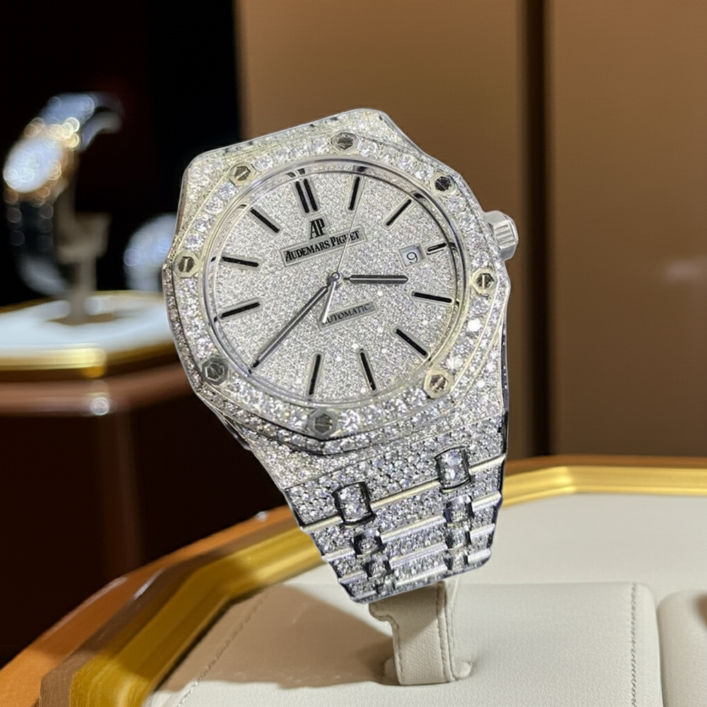 AP Royal Oak Moissanite