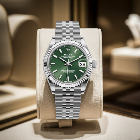Rolex Datejust 31 green dial