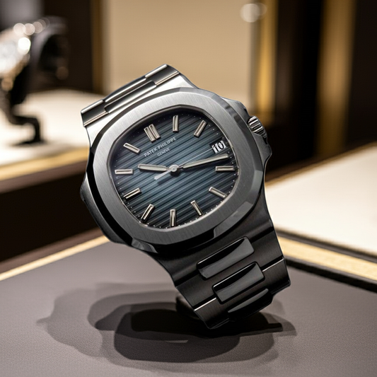 patek philippe nautilus blue dial