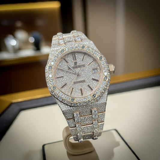 AP Royal Oak Moissanite