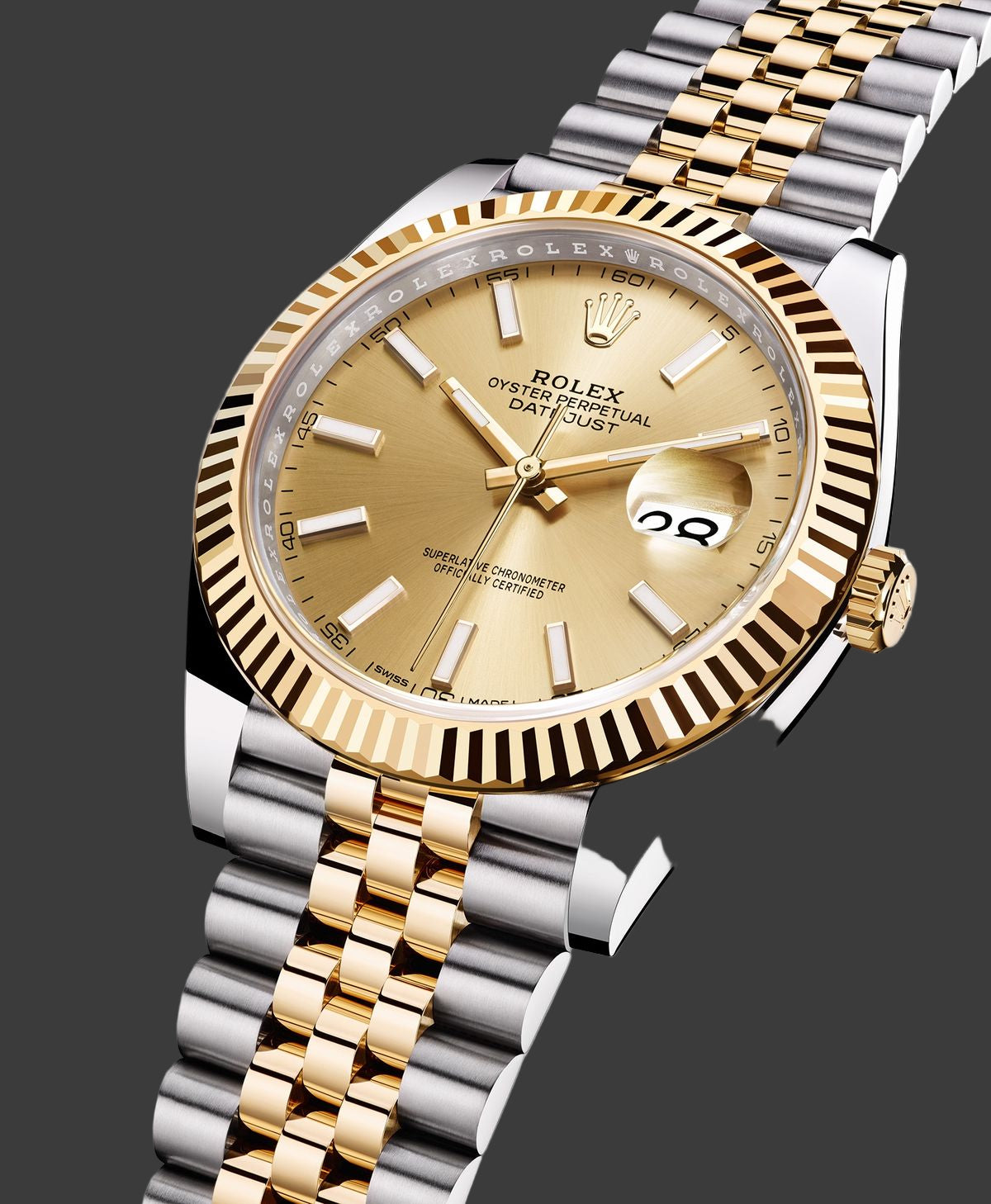 Rolex Datejust 41 Gold/Steel Champagne 41mm 2025