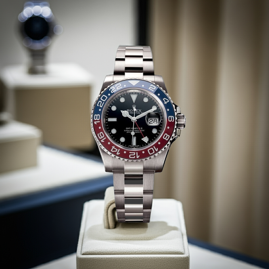 Rolex GMT-Master II In "Pepsi" Cerachrom Bezel
